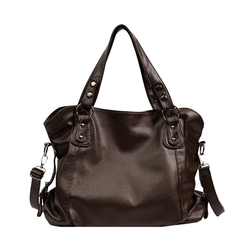 Women's Fashion Leather Specializes In Trendy Lady's Shoulder Bags