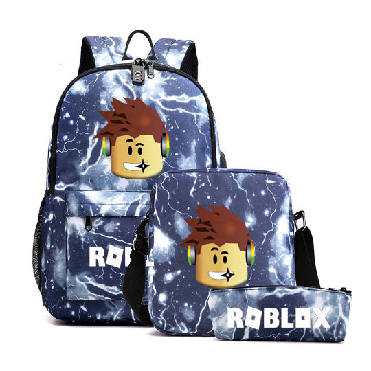 Surrounding The Game Charging Unisex Pencil Three-piece Bags