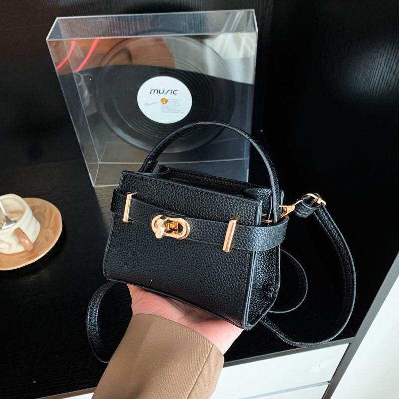 Women's Simple Decorative Texture Light Luxury Solid Color Women's Shoulder Bag