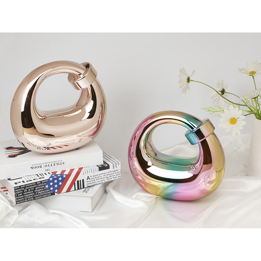 Moon Fashionable Temperament Acrylic Home Decorative Handbags