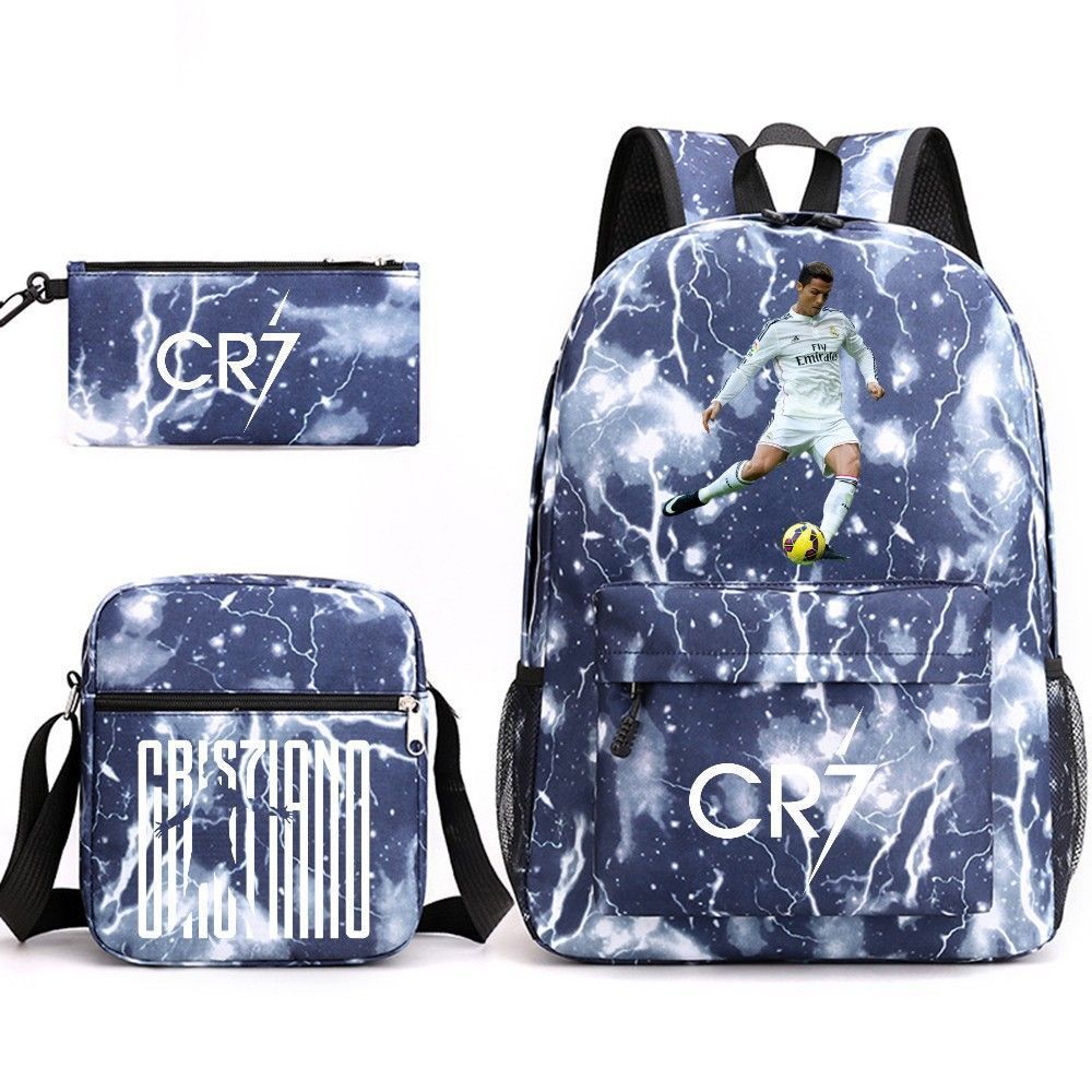 Pencil Three-piece Canvas Large Capacity Leisure Shoulder Bags