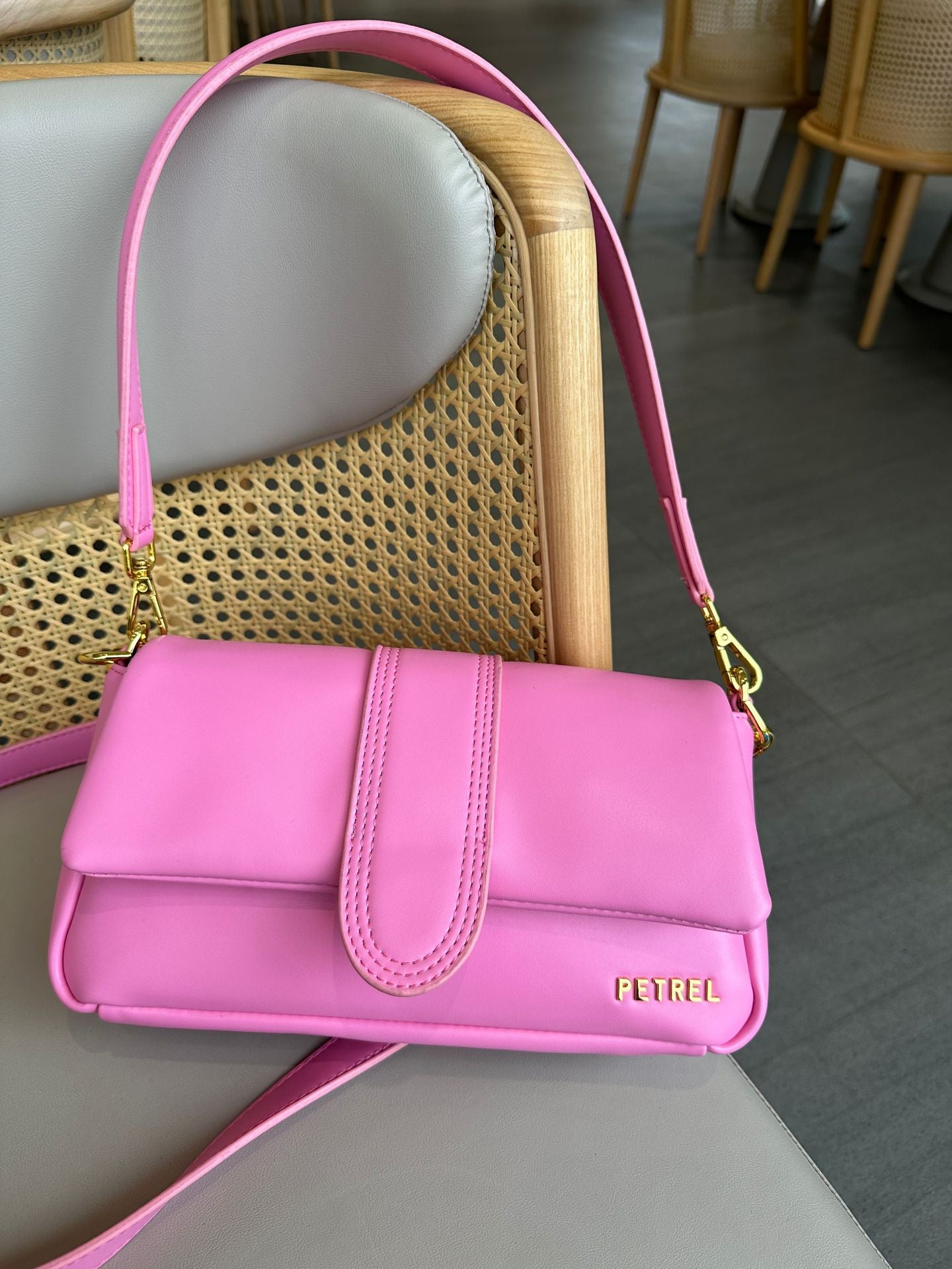 Women's Design High-grade Single Soft Cloud Pillow Small Square Bags