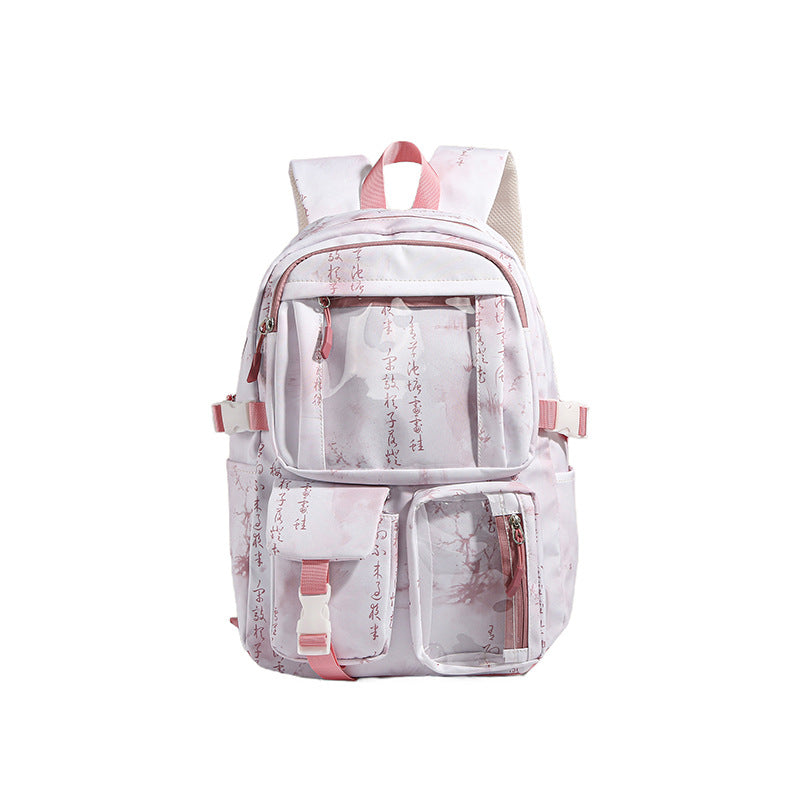 Style Large Capacity Cartoon Female Junior High Backpacks
