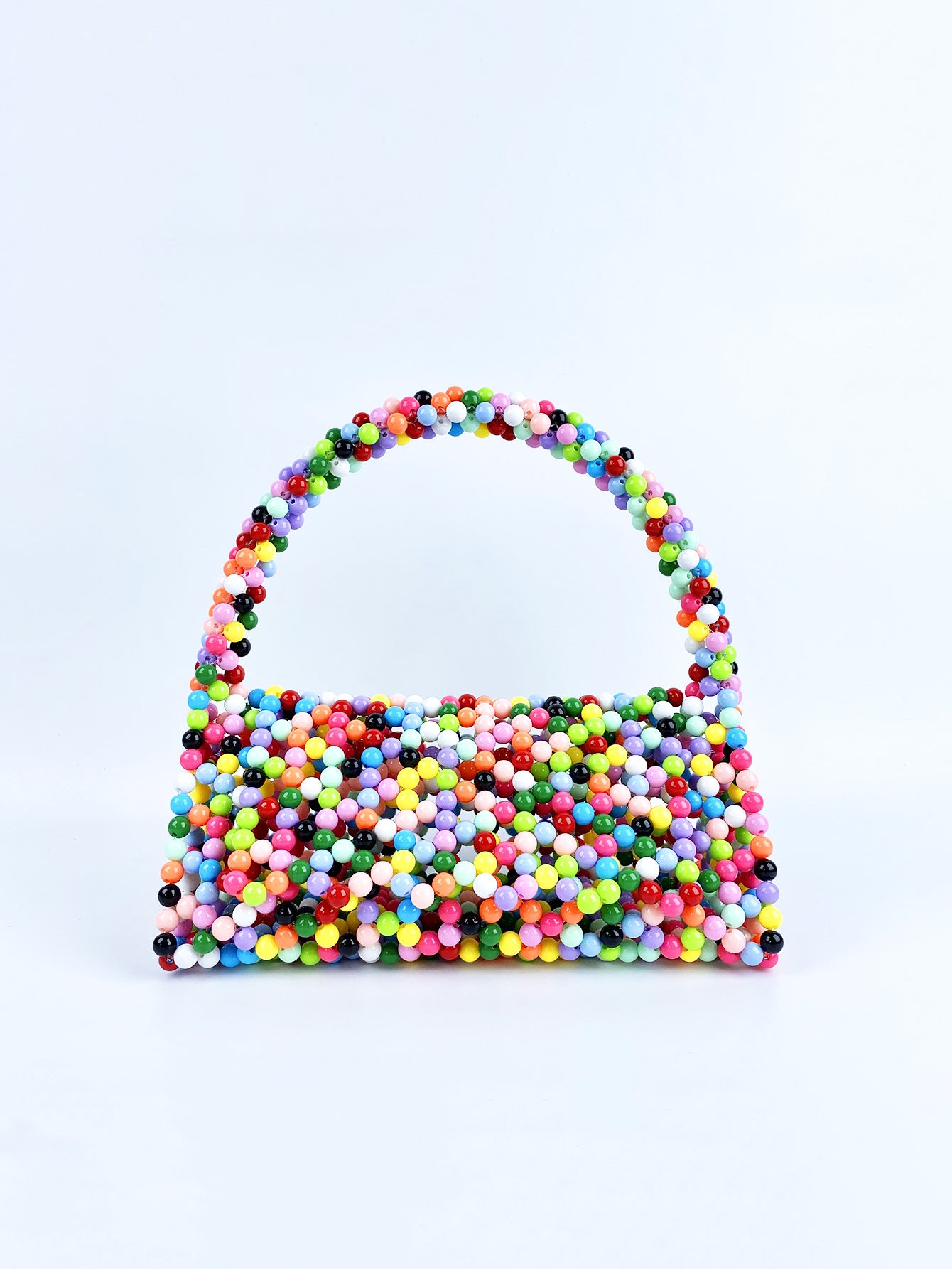 Women's Hand-woven Acrylic Beaded Retro Fairy Triangle Handbags