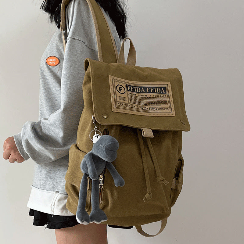 Women's Canvas Large Capacity For Boys Junior Backpacks