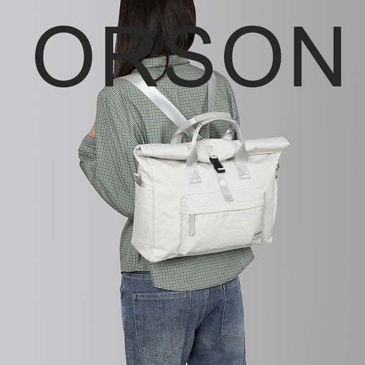 Shoulders One Hand Holding Creative Design Laptop Bags