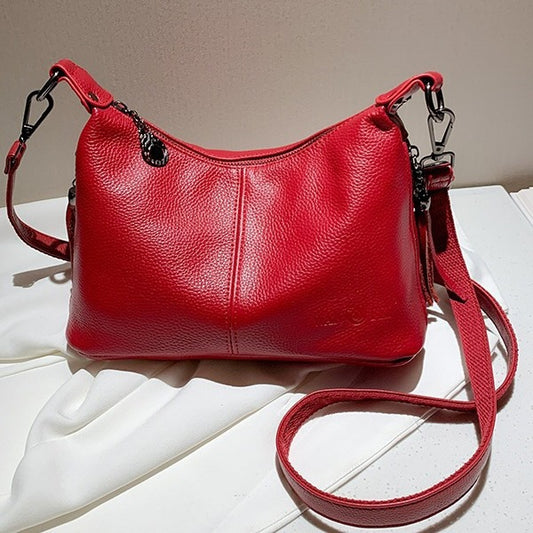 Women's Beautiful Trendy Genuine Leather Cowhide Crossbody Bags