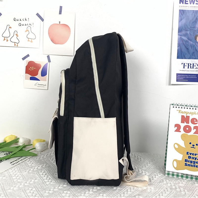 Male Junior High College Female Fashion Middle School Students' Schoolbags