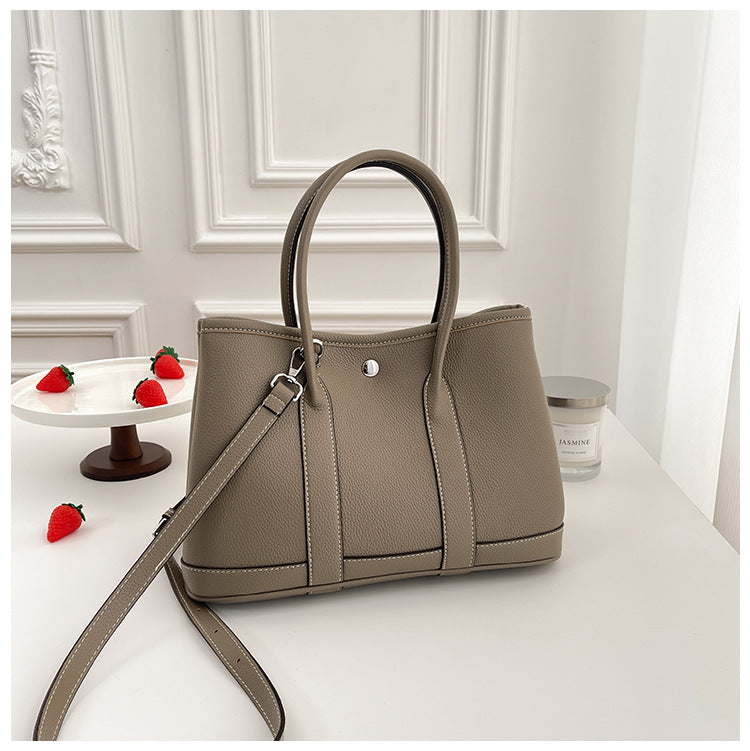 Women's Fashion Commuter Large Capacity Texture Portable Crossbody Bags