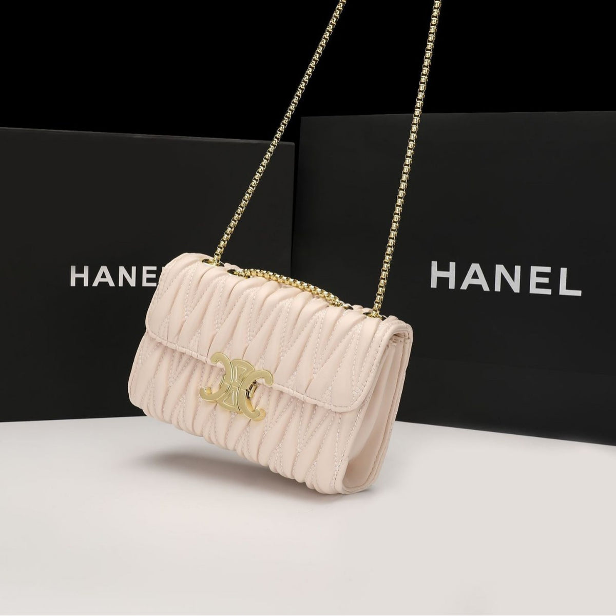 Simple Rhombus Embroidered Fashion Bone Chain Women's Shoulder Bag