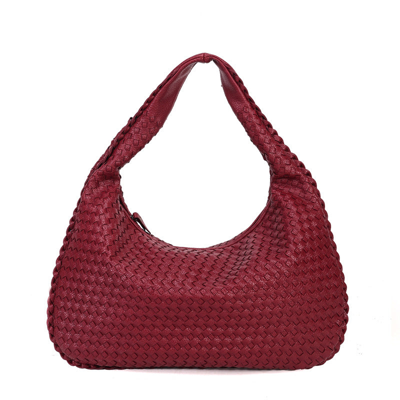 Women's French Hand-woven Underarm Niche Texture Portable Shoulder Bags