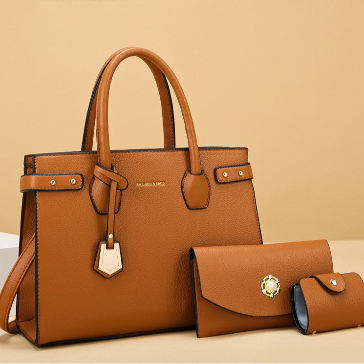 Women's Trendy Portable Fashionable Large Capacity Bride Match Women's Handbag