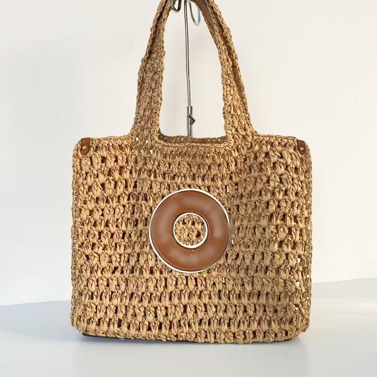 Women's Straw Summer Fashion Beach Portable Women's Handbag