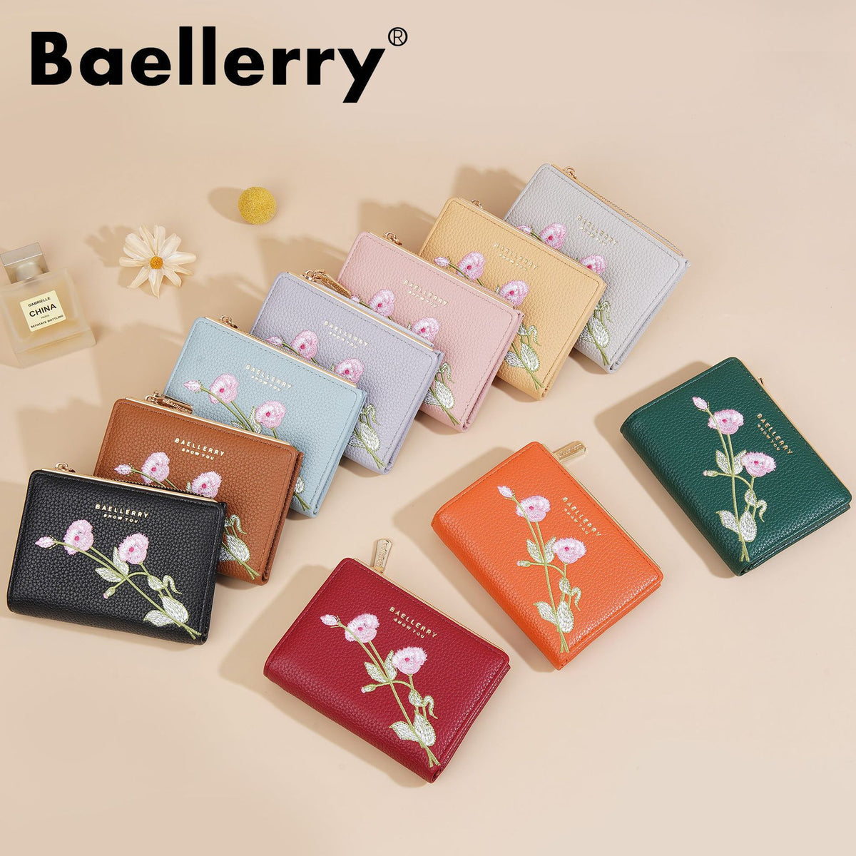 Women's Short High-grade Embroidered Fashion For Purses