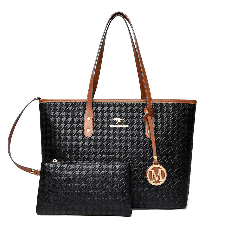 Women's Large Capacity Totes Simple Fashion Letter Handbags