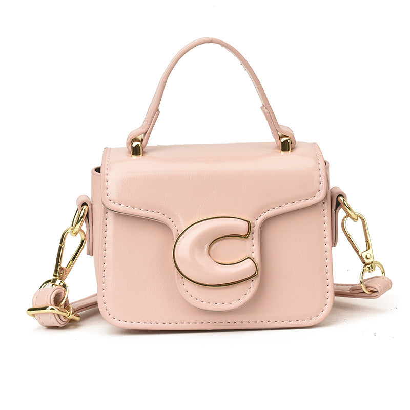 Women's Retro Mini Stylish Good Texture Western Women's Shoulder Bag