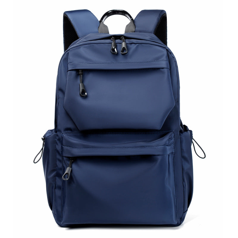 Men's Selection Double Back Computer Korean Style Backpacks