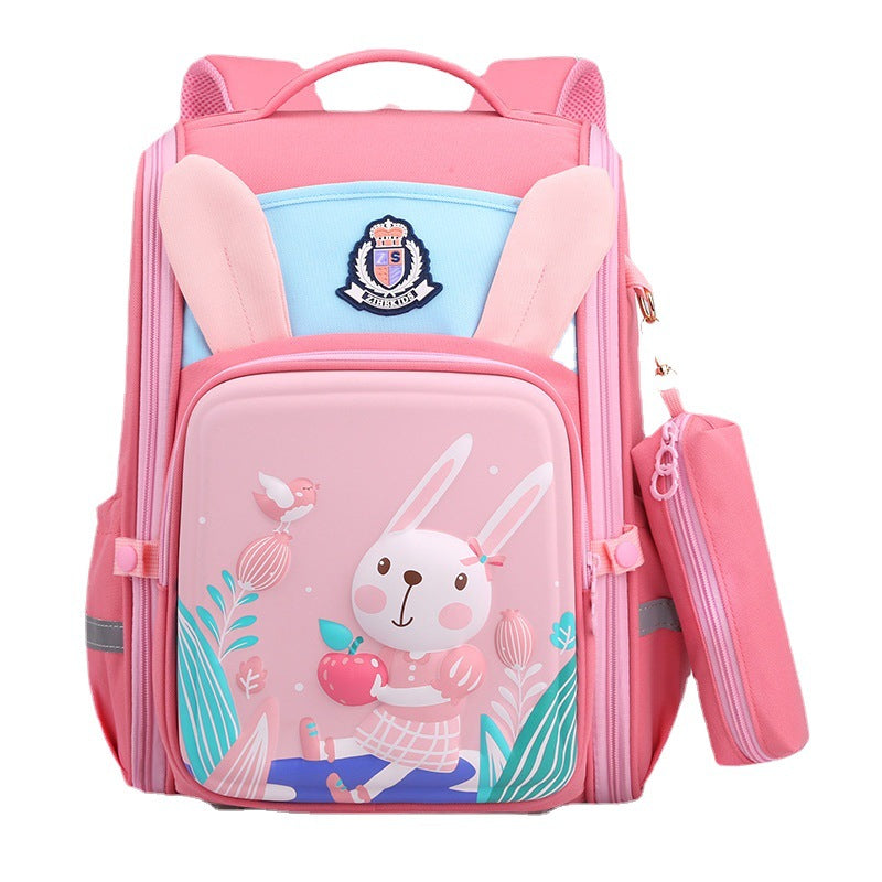 Male Burden Reduction Spine Protection Cartoon Space Elementary School Students' Schoolbags