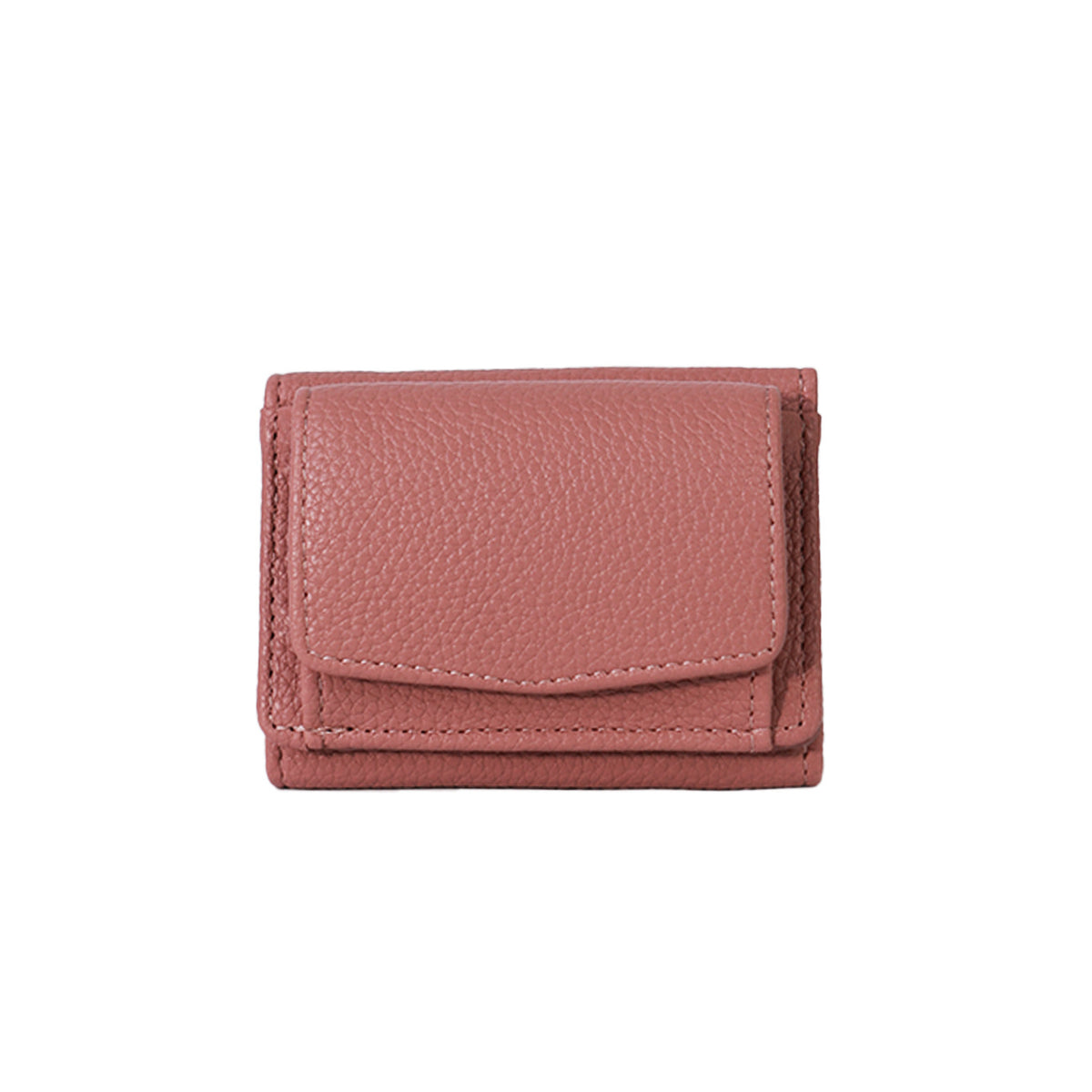 New Mini Short Female Lychee Pattern Coin Purses