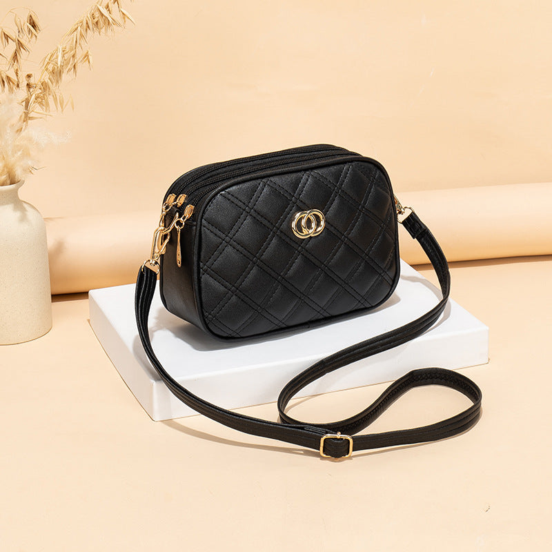 Women's Advanced Texture Embroidered Fashion Large Capacity Bags
