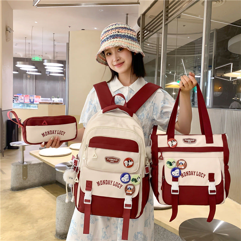 Women's Korean Style Early High Winter Fashion Backpacks