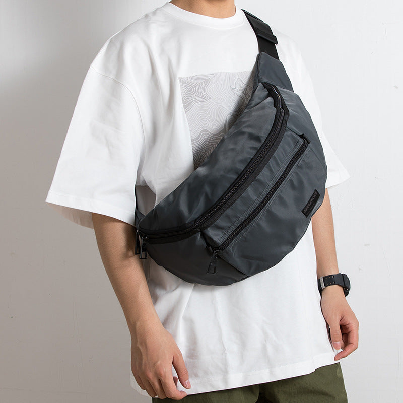 Men's Trendy Large Capacity Leisure Personality Street Men's Messenger Bags