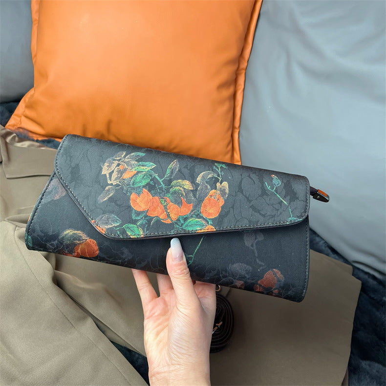 Women's Clutch Advanced Texture Silk Cheongsam Chinese Handbags