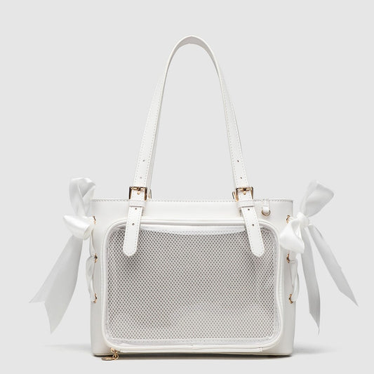 Cartoon Fashion Trend Minimalist Preppy Style Tote Bags