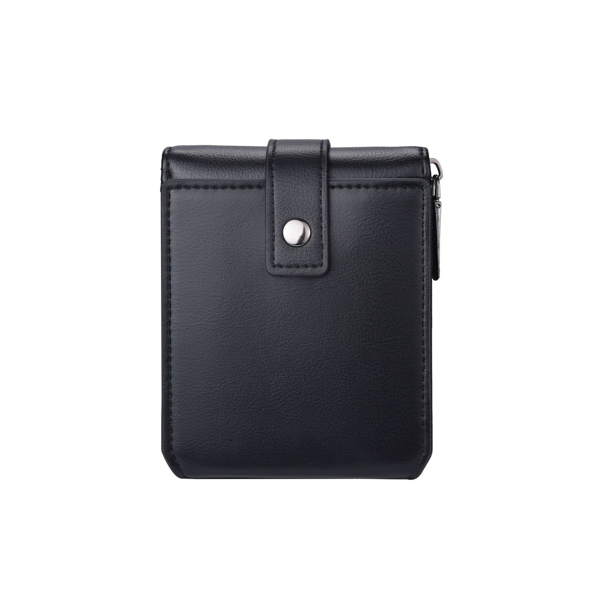 Men's Simple Thin Multiple Slots Large Capacity Zipper Horizontal Commuter Soft Men's Wallets