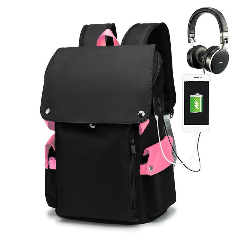Campus Oxford High Quality Cartoon Male Backpacks