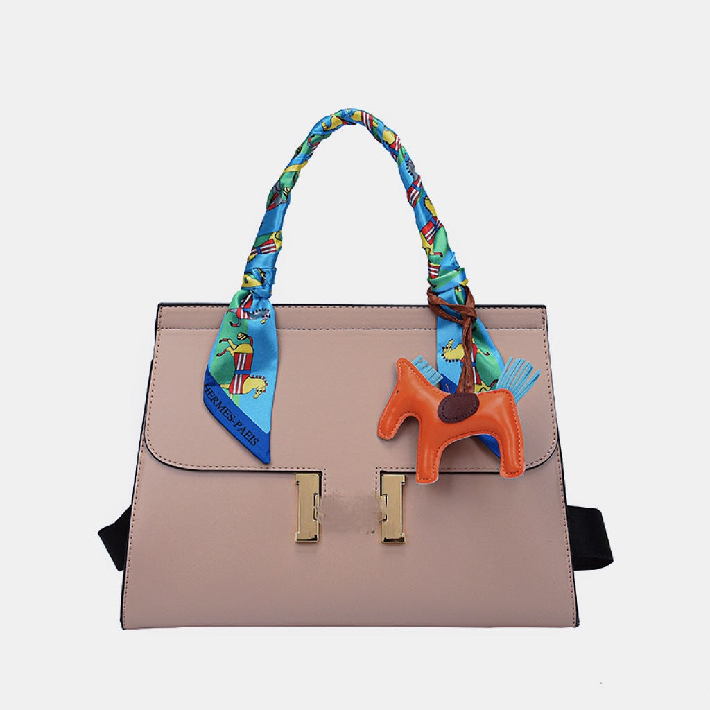 Women's Sense Constance Color Matching Big Fashion Handbags