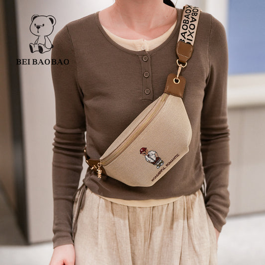 Western Style Female Commute Leisure Versatile Waist Packs