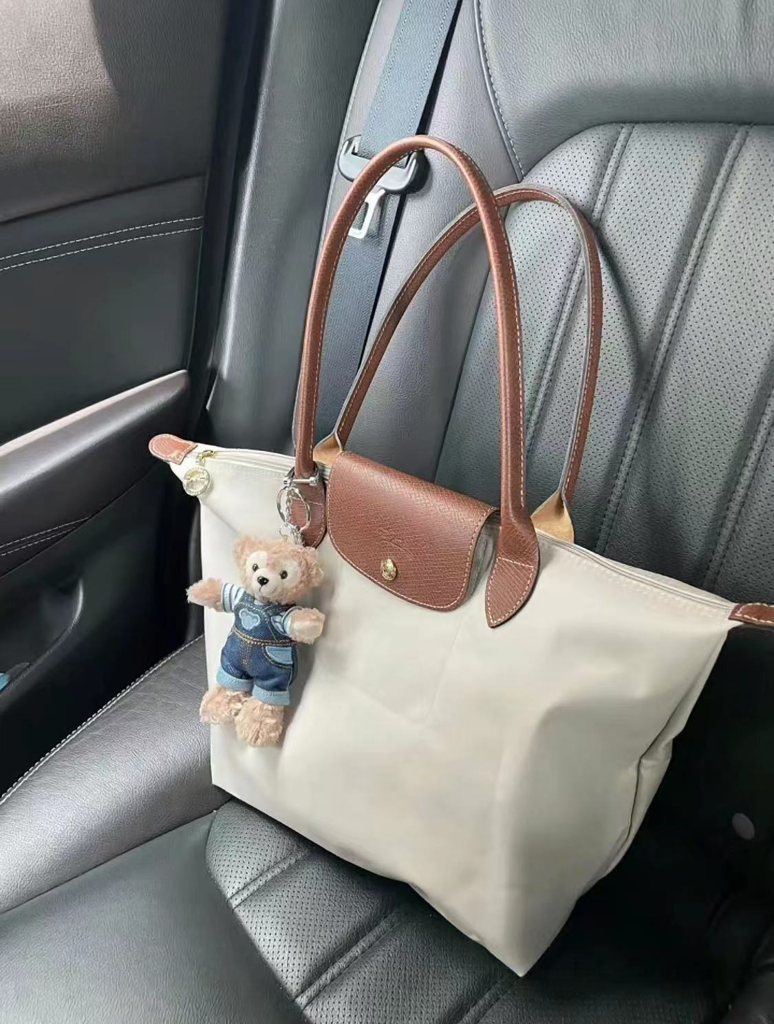 Women's Nylon Dumpling Embroidered Large Capacity Totes Shoulder Bags