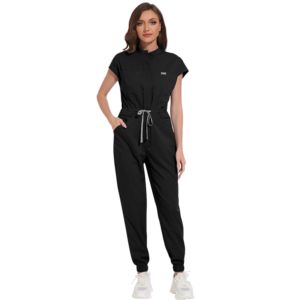 Women's & Men's & Pocket Stand Collar High Quality Operating Room Uniform