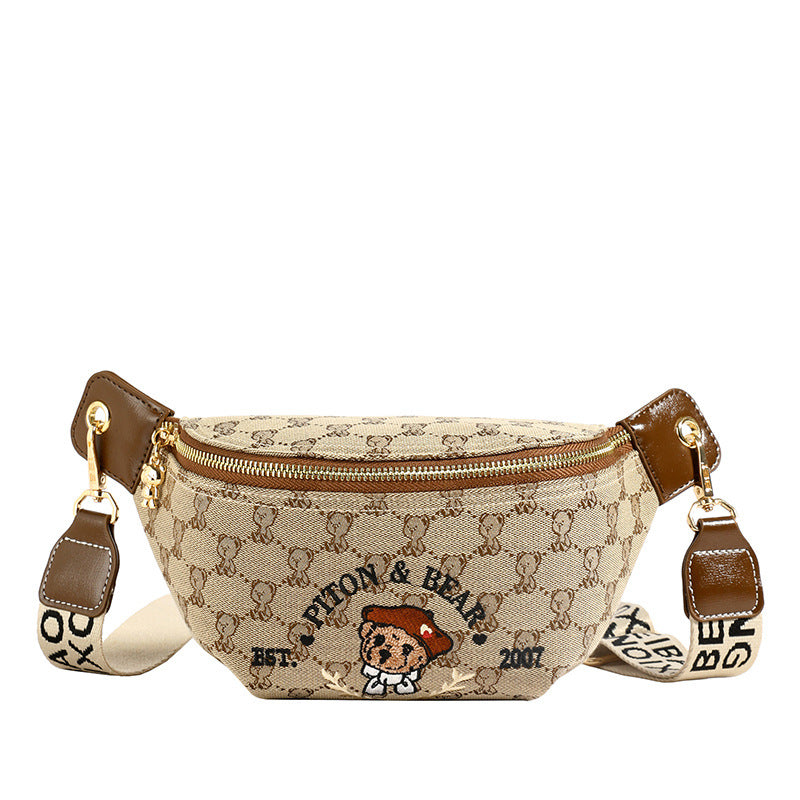 Western Style Female Commute Leisure Versatile Waist Packs