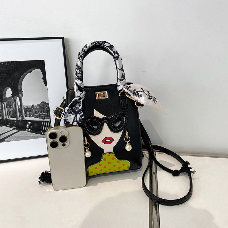 Women's Fashion Hot Style Beauty Head Handbags