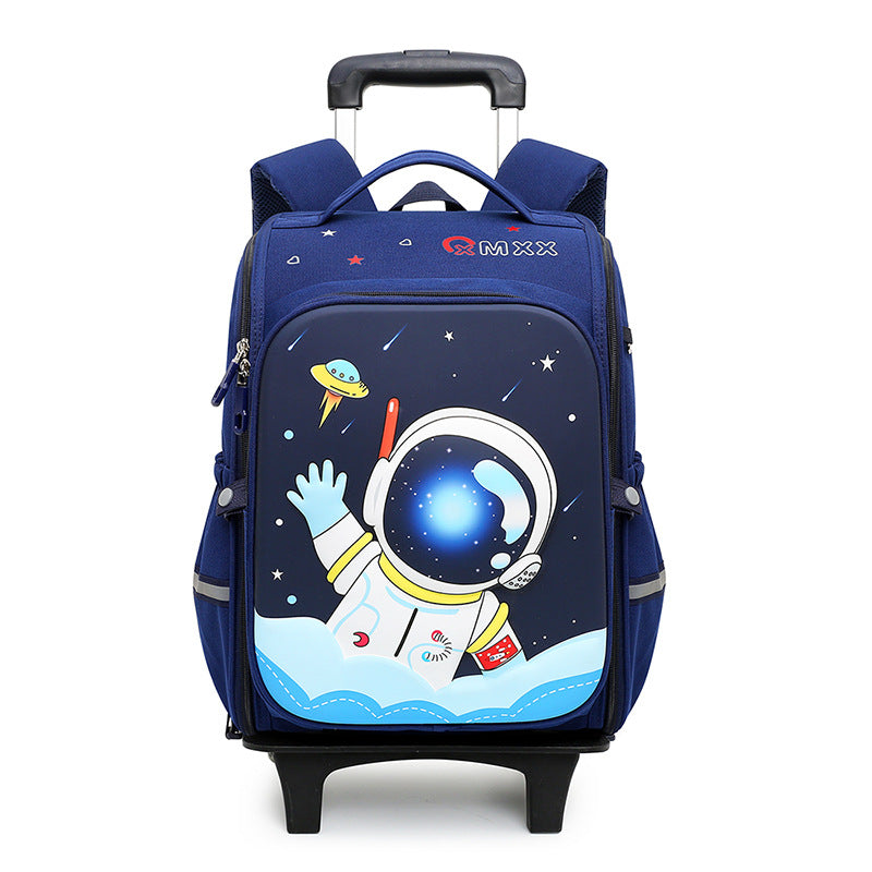 Primary Boys Cartoon Cute Spine Protection Elementary School Students' Schoolbags