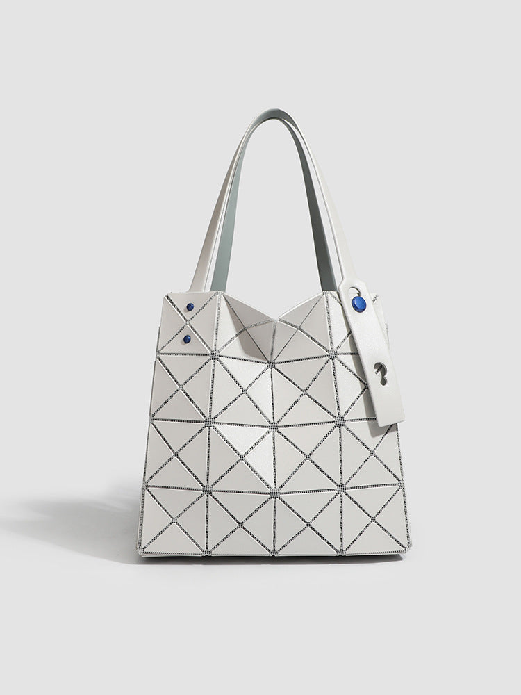 Original Limited Diamond Box Geometric Quilted Small Square Bags