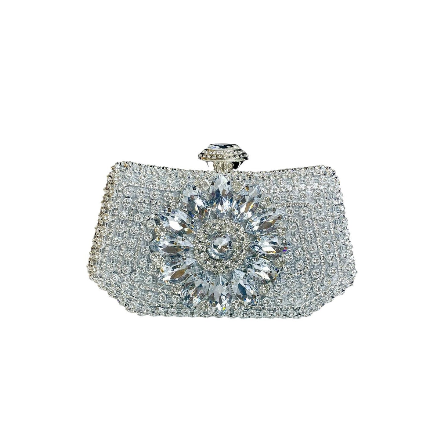 Women's Diamond Clutch Dinner Wedding Party Evening Bags