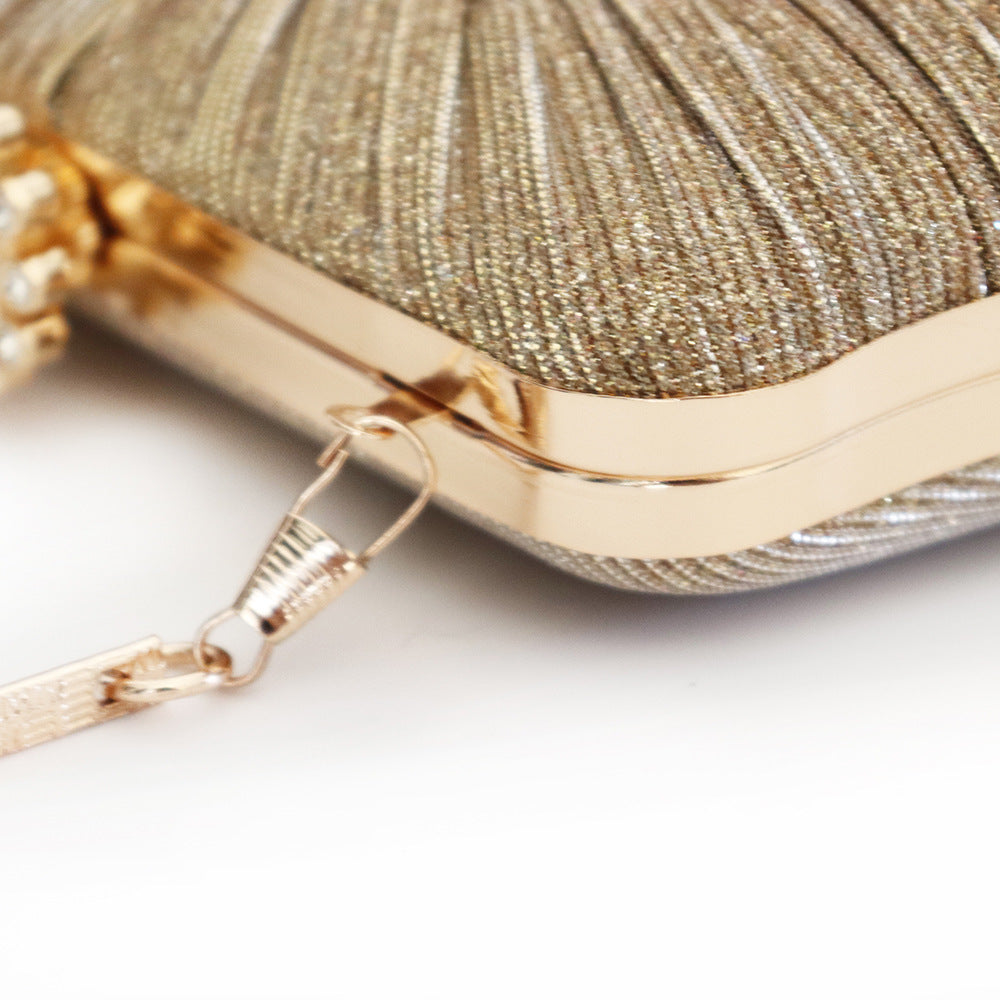 Women's Dinner Fashion Diamond Clutch Cheongsam Formal Evening Bags