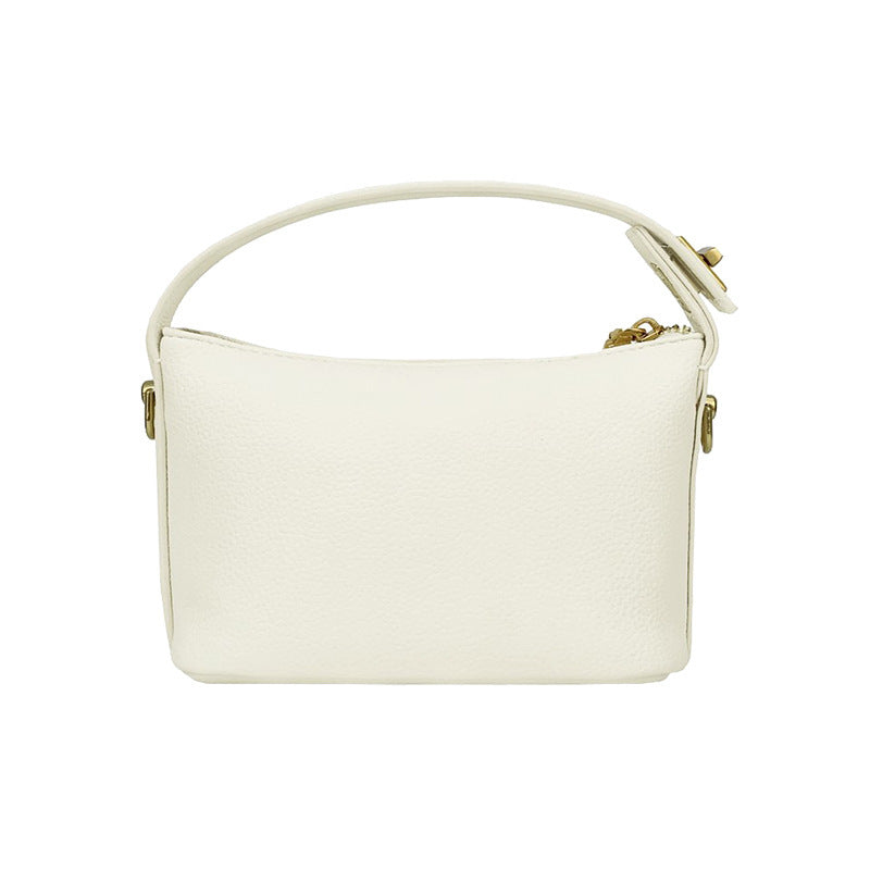 Women's Trendy Lunch Box Cloud Carrying Leather Soft Mini Women's Handbag