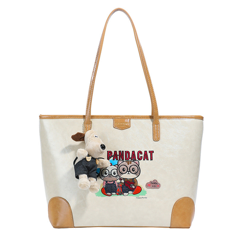 Women's Source Cartoon Portable Large Capacity One Women's Shoulder Bag