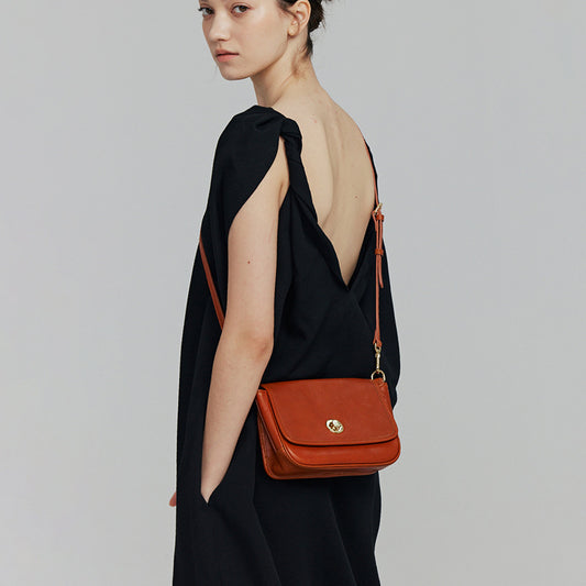 Women's Summer First Layer Vegetable Tanning Leather Shoulder Bags