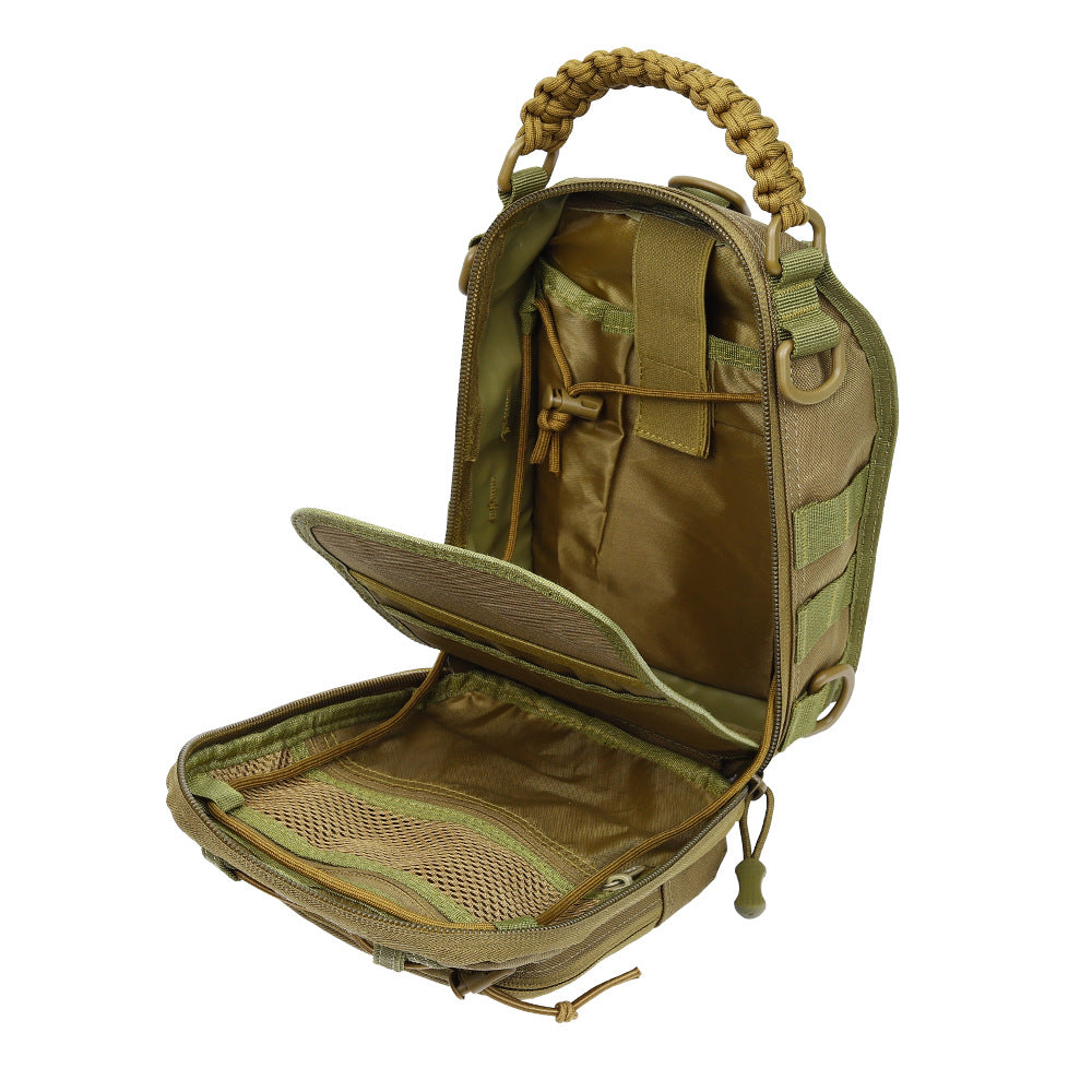 Men's Military Fans Camouflage Oxford Cloth Material Men's Chest Bags