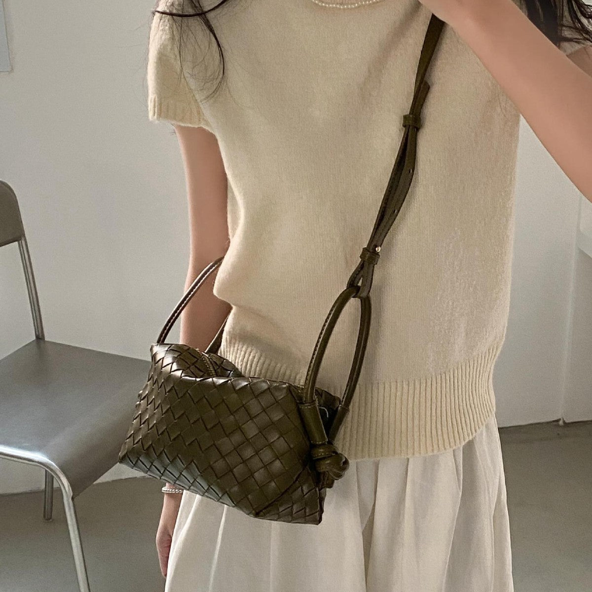 Fashion Style Woven High-grade Western Creative Crossbody Bags