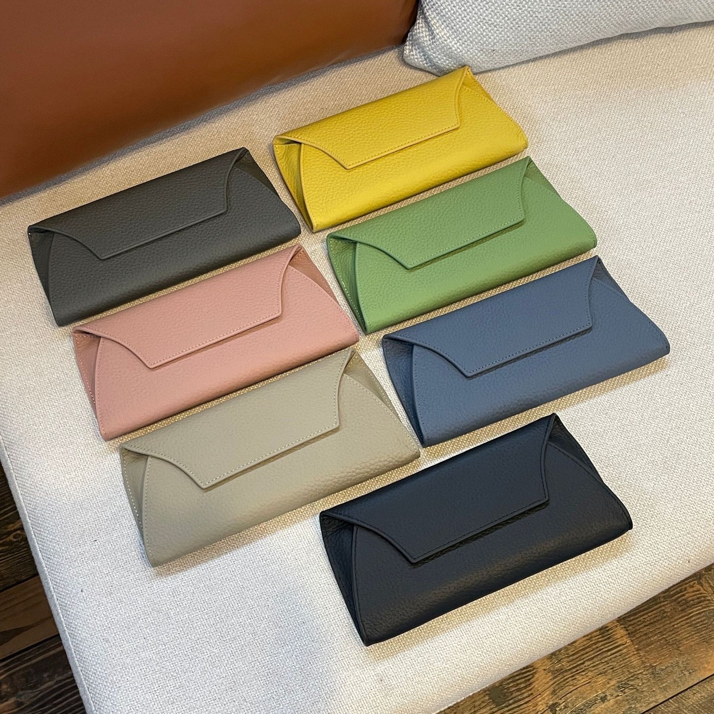 Women's Genuine Leather Niche Design Simple First Ladies Wallets