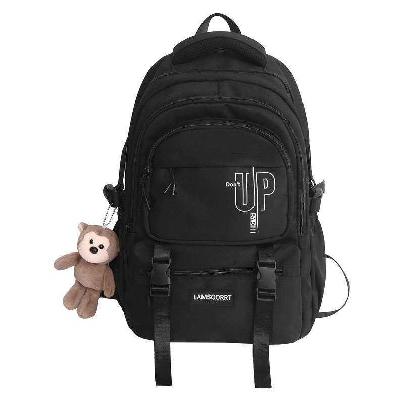 Fashion Female Junior High Large Capacity Color Middle School Students' Schoolbags