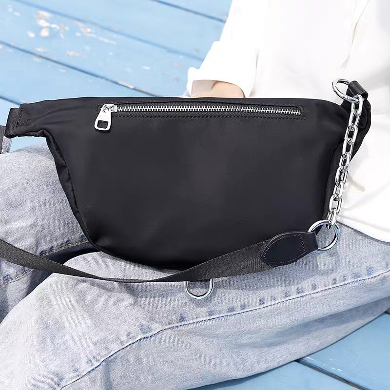 Women's Fashionable Summer Versatile Fashion Canvas Waist Packs