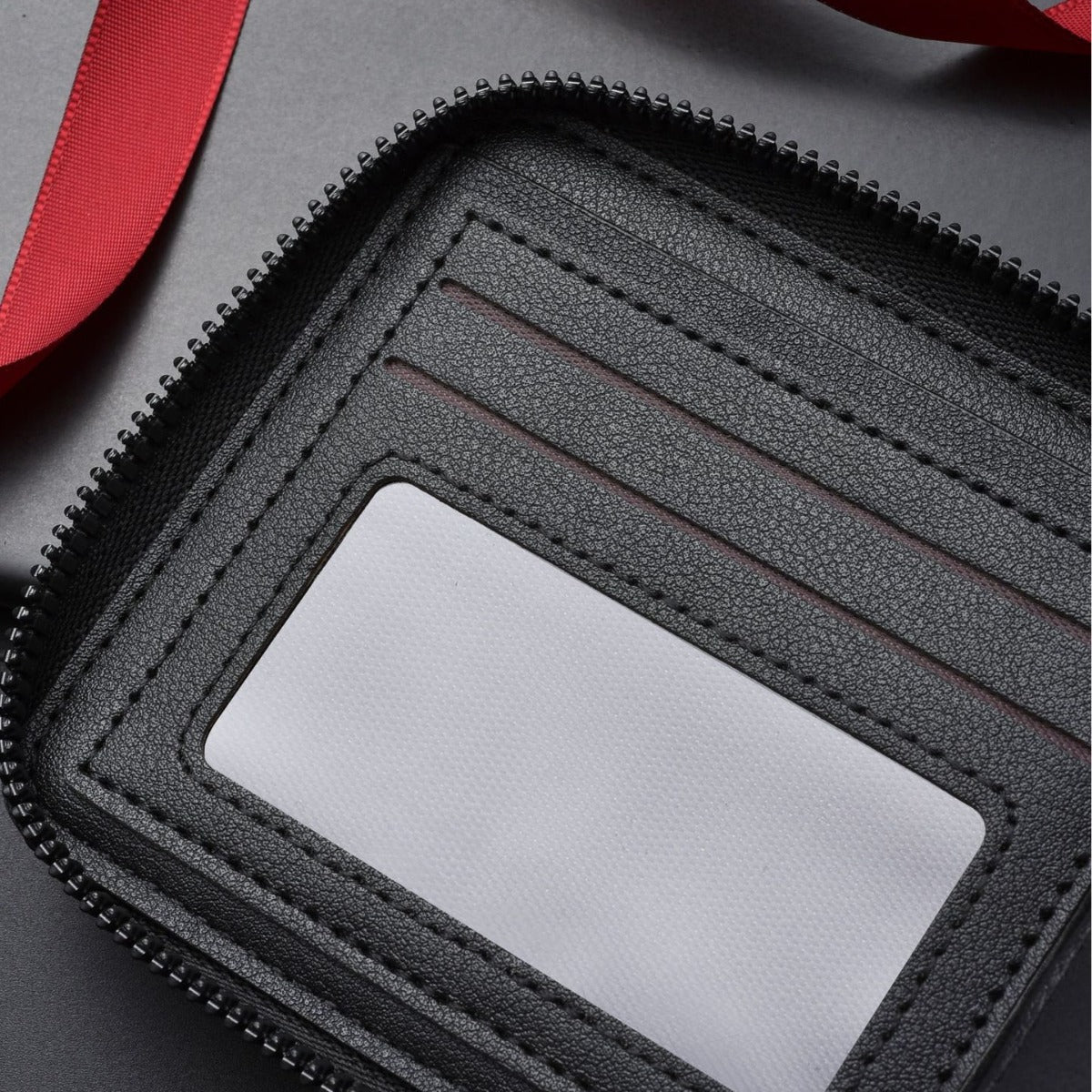 Men's Short Vintage Multifunctional Zipper Simple Fashion Large Men's Wallets