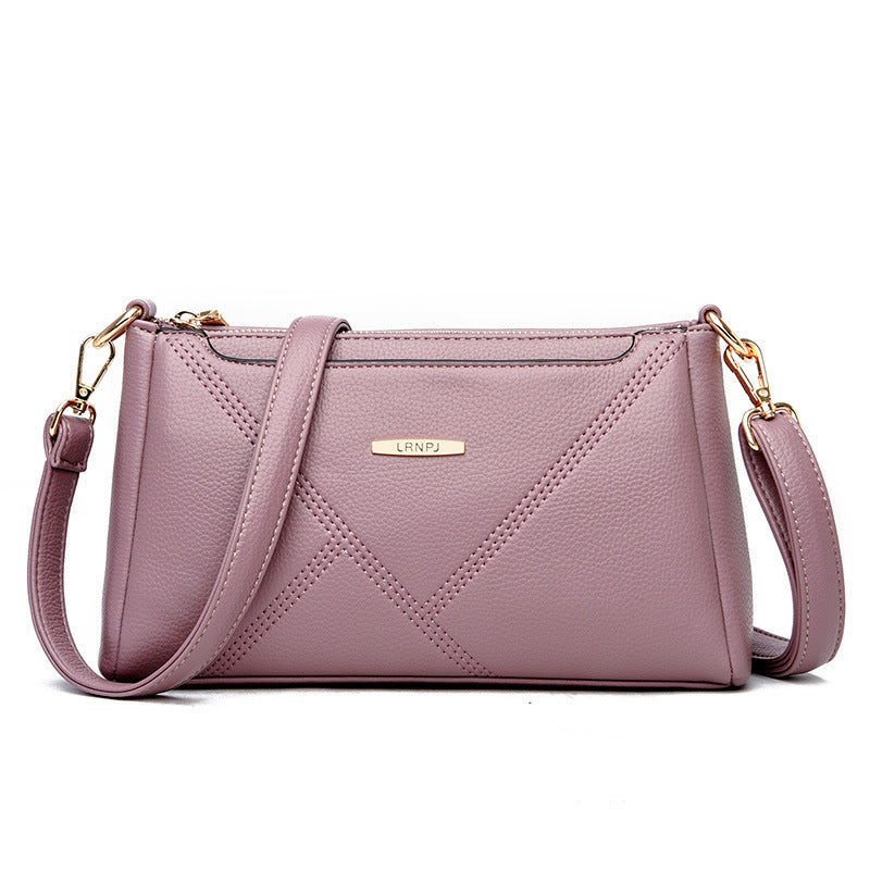 Women's Elegant Fashion Mom Underarm Leather Crossbody Bags